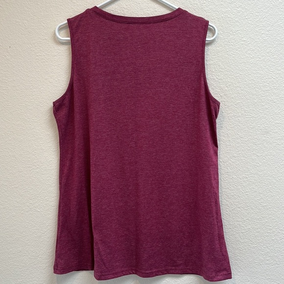 Tequila Tank Top, Funny Drink Shirt, Burgundy, Size Large, Shorts also in closet - Picture 7 of 10